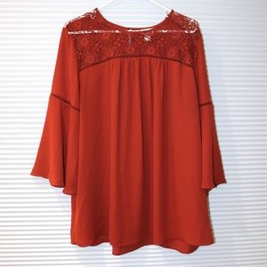 Ava & Viv boho dress blouse